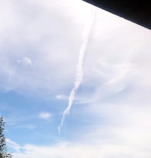 地震雲の投稿写真