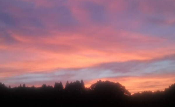 地震雲の投稿写真