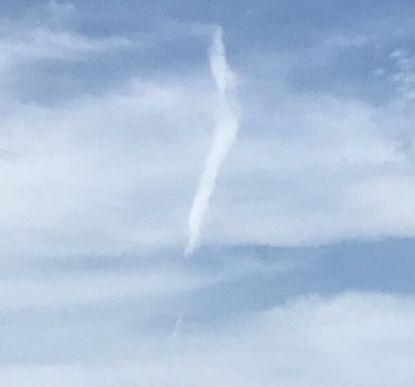 地震雲の投稿写真