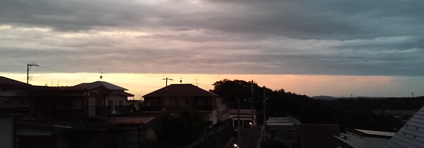 地震雲の投稿写真