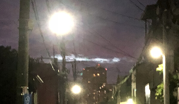 地震雲の投稿写真