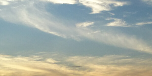 地震雲の投稿写真