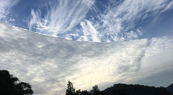 地震雲の投稿写真