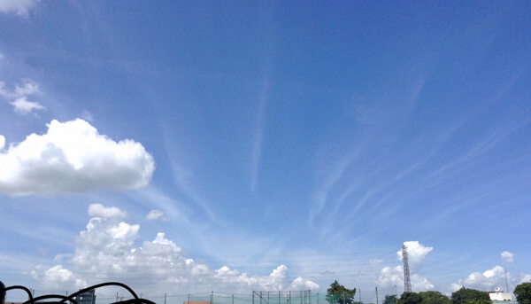 地震雲の投稿写真
