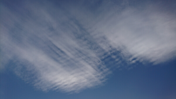 地震雲の投稿写真
