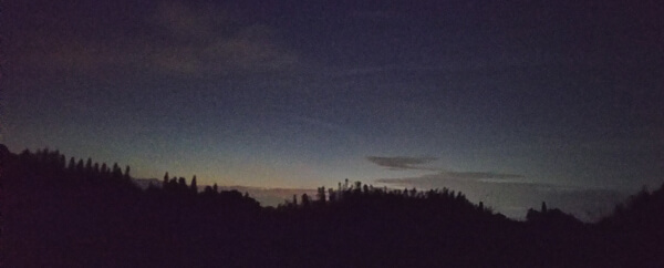 地震雲の投稿写真