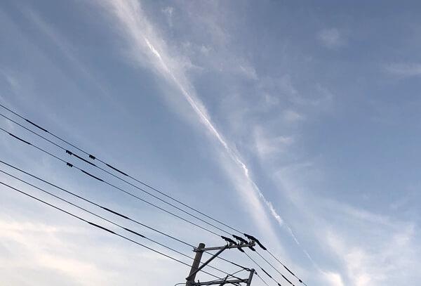地震雲の投稿写真