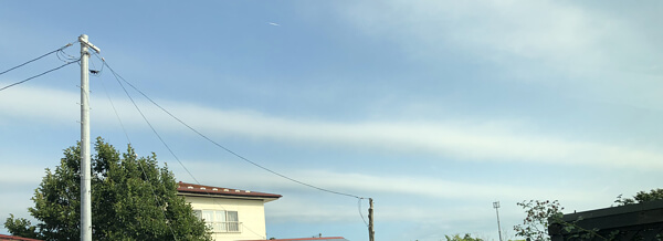 地震雲の投稿写真