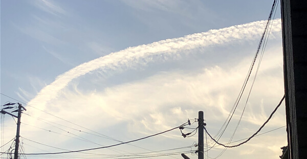 地震雲の投稿写真
