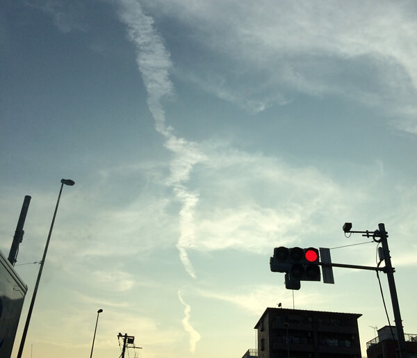 地震雲の投稿写真