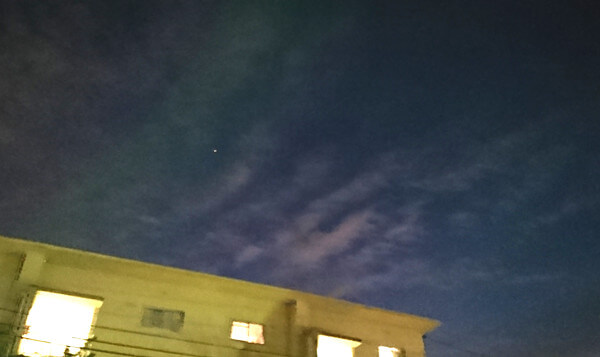 地震雲の投稿写真