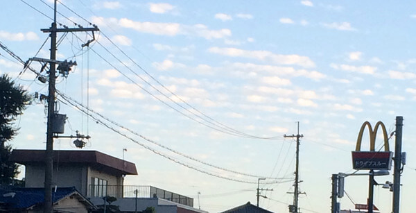地震雲の投稿写真