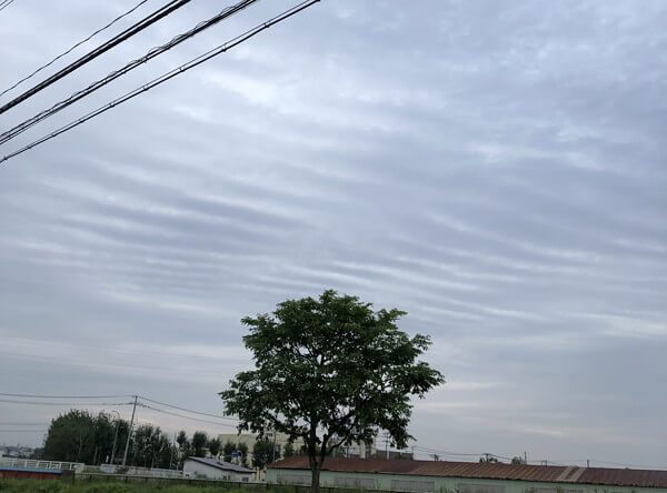 地震雲の投稿写真