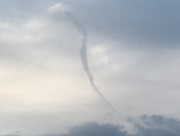 地震雲の投稿写真