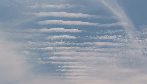 地震雲の投稿写真