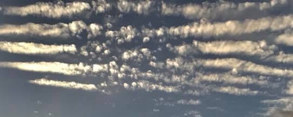 地震雲の投稿写真