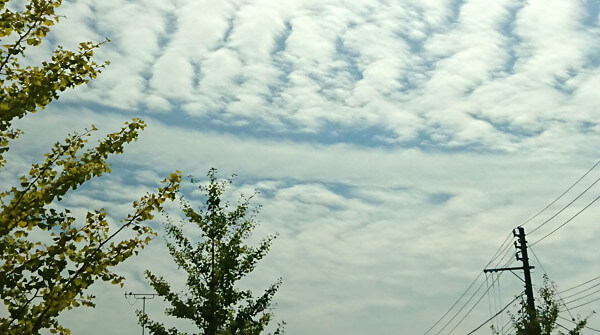 地震雲の投稿写真
