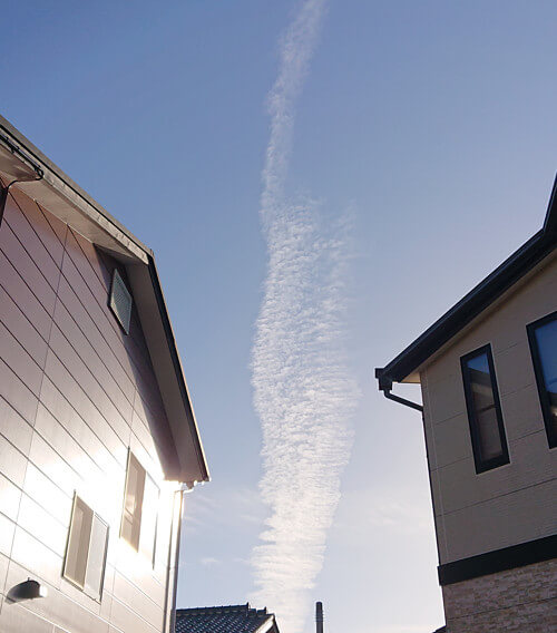 地震雲の投稿写真