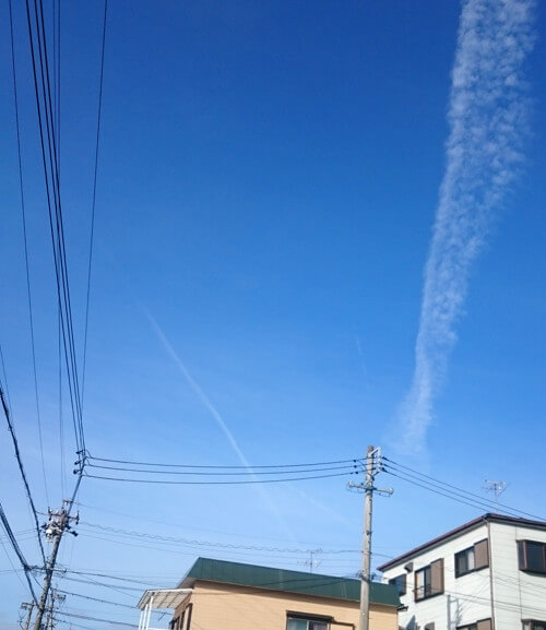 地震雲の投稿写真