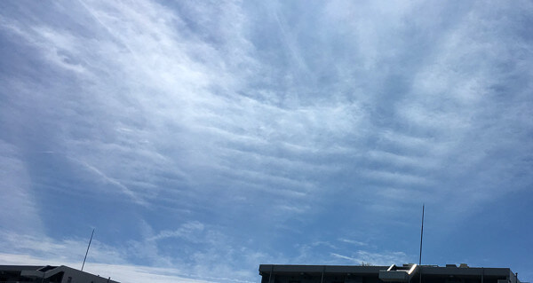 地震雲の投稿写真