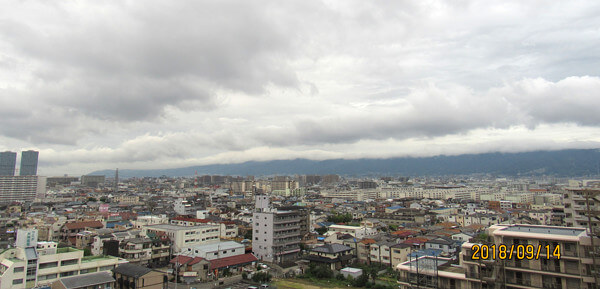 地震雲の投稿写真