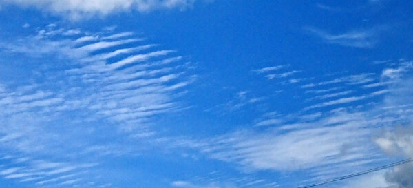 地震雲の投稿写真