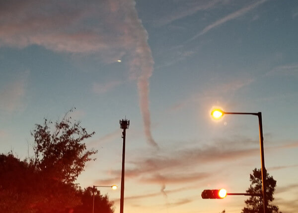 地震雲の投稿写真