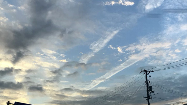 地震雲の投稿写真