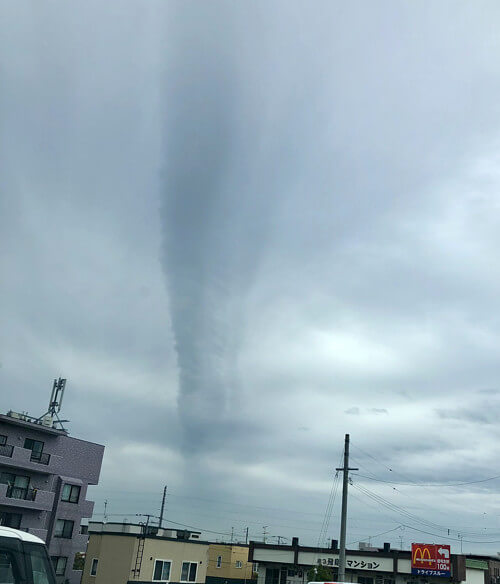 地震雲の投稿写真