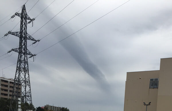 地震雲の投稿写真