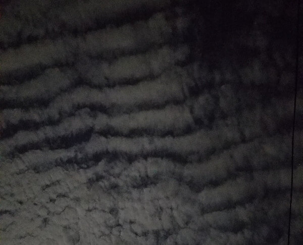 地震雲の投稿写真