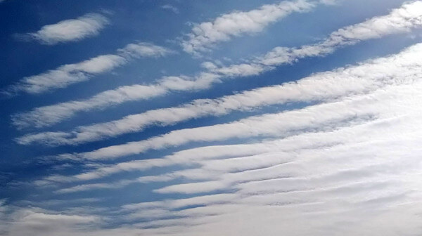 地震雲の投稿写真