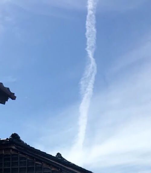 地震雲の投稿写真