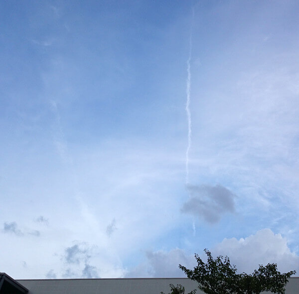 地震雲の投稿写真