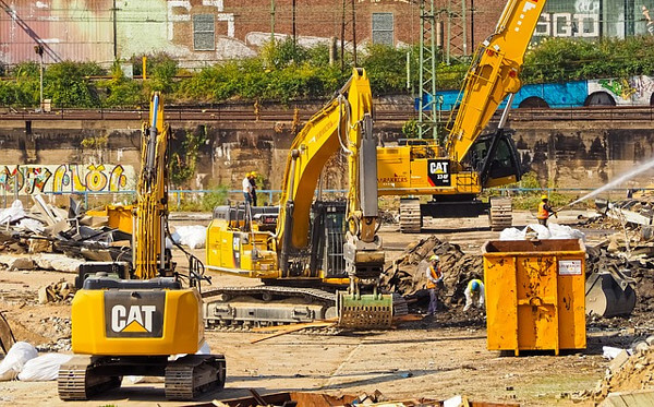 工事現場の写真