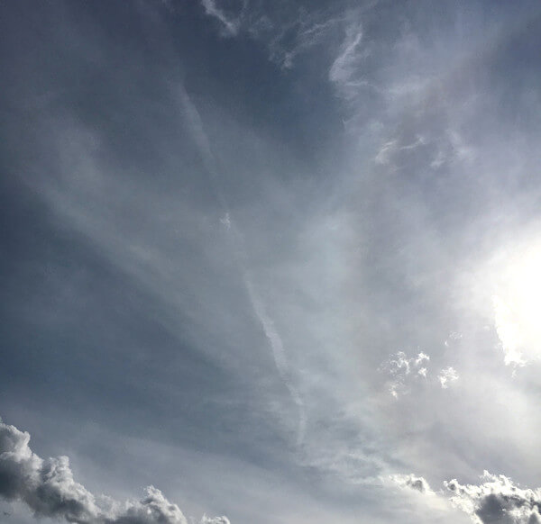 地震雲の投稿写真