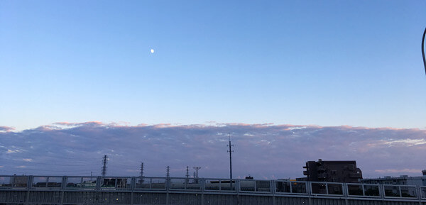 地震雲の投稿写真