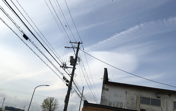 地震雲の投稿写真