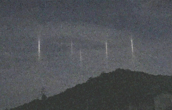 漁火光柱の投稿写真