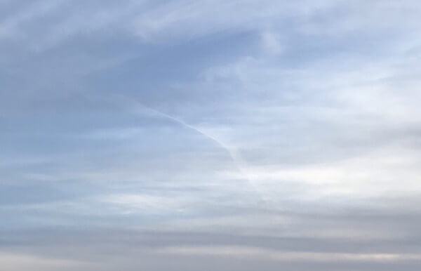 地震雲の投稿写真