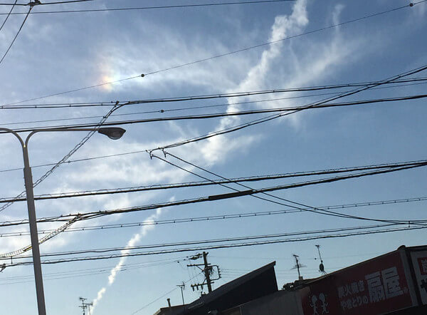 地震雲の投稿写真