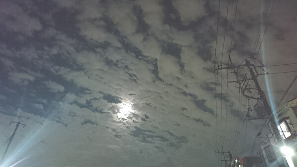 地震雲の投稿写真