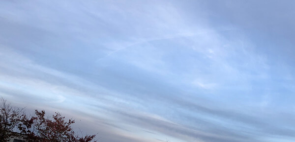 地震雲の投稿写真