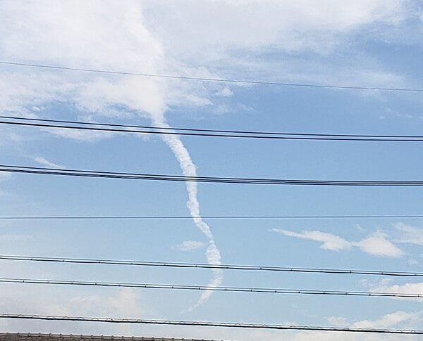 地震雲の投稿写真