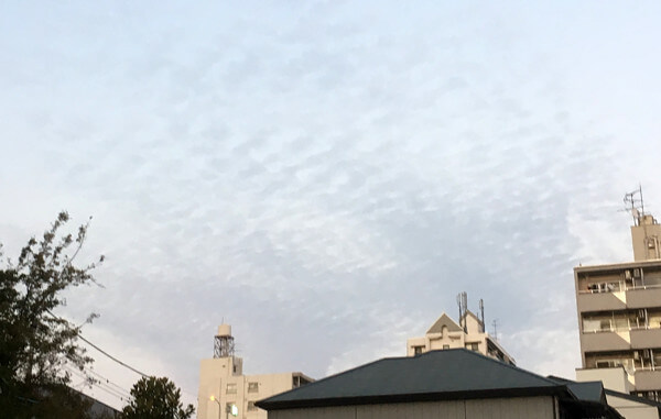 地震雲の投稿写真