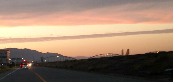 地震雲の投稿写真