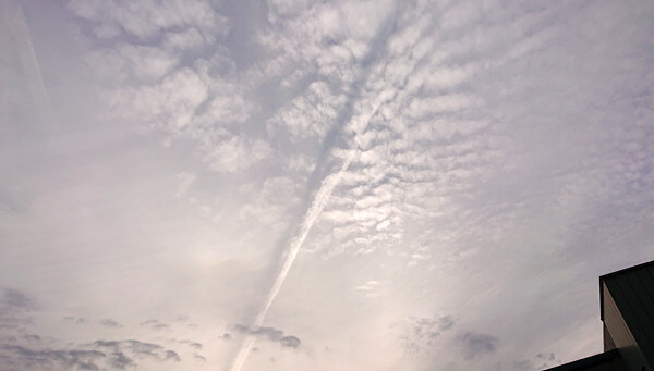 地震雲の投稿写真