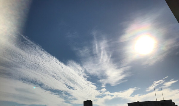 地震雲の投稿写真
