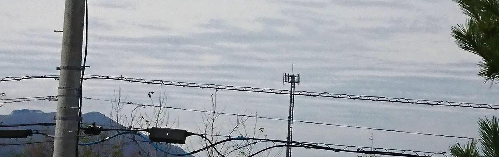 地震雲の投稿写真