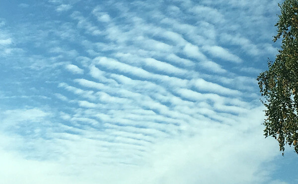 地震雲の投稿写真